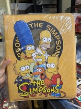 The Simpsons Trading Cards Binder 3 Rings 9 Pockets Card Protecter US Seller