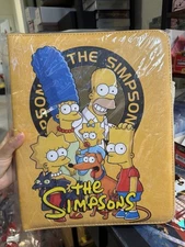 The Simpsons Trading Cards Binder 3 Rings 9 Pockets Card Protecter US Seller