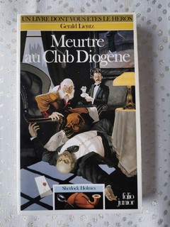 ldvelh livre dont vous êtes le héros Meurtre au Club Diogène