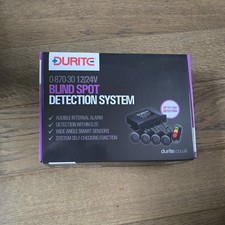 Sistema de detección de punto ciego Durite 0-870-30 12/24V | Nuevo en caja | Alerta audible