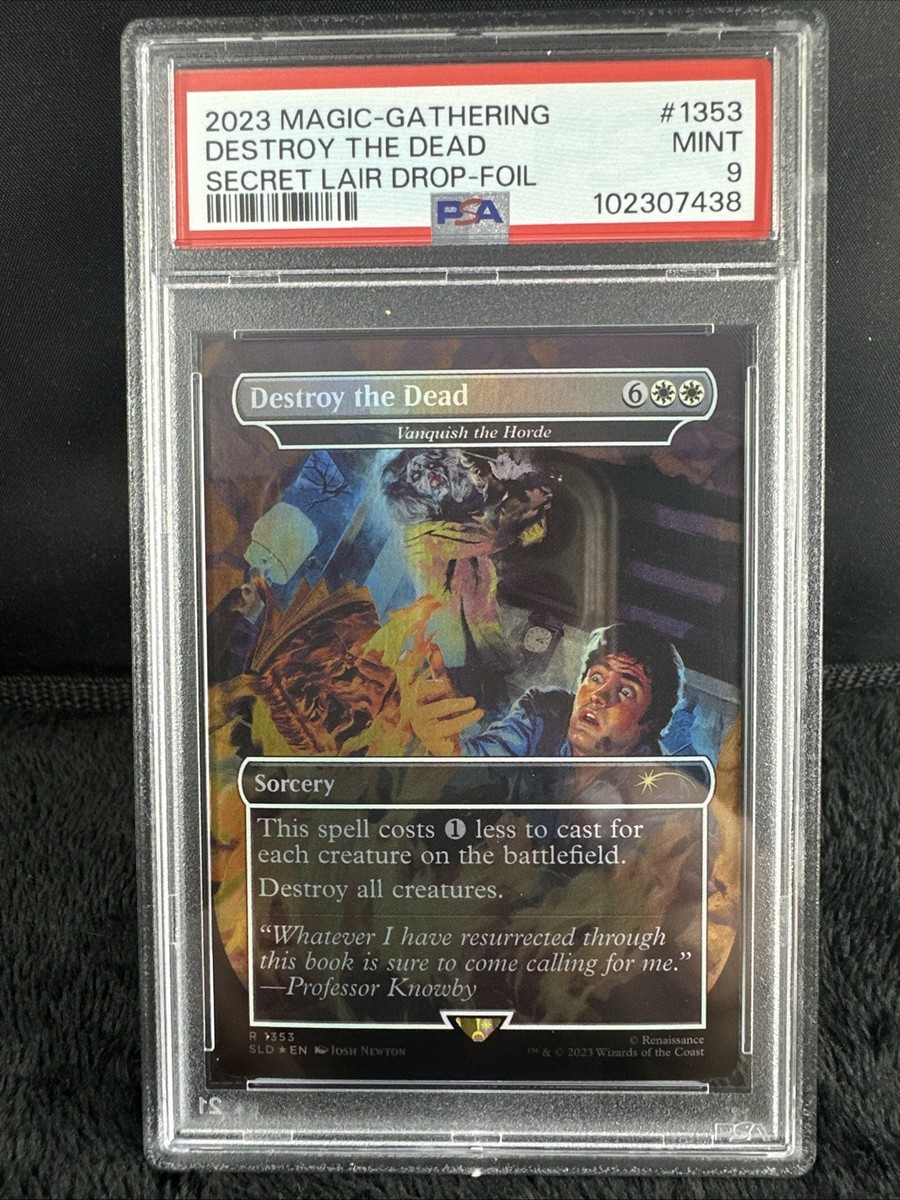 2023 MTG SECRET LAIR DROP #1353 DESTROY THE DEAD SECRET LAIR DROP