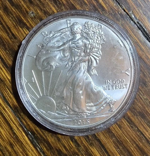 2015 1oz American Silver Eagle Coin (Brilliant Uncirculated)