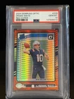 2024 Panini DonRuss Optic #229 Drake Maye Rated Rookie Red Hyper Prizm PSA 10 RC