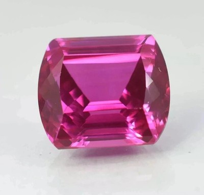 9.88 Ct Natural Flawless Beautiful Burma Pink Ruby Fancy Cut Loose Gemstone
