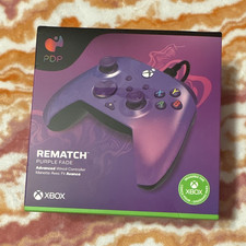 PDP Rematch Purple Fade Wired Controller 8ft,...
