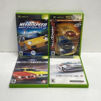 Need for Speed Hot Pursuit 2 Colin McRae Rally 3 4 Xbox Game Lot CIB