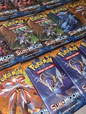 Pokemon Sun & Moon Booster Packs - Sealed
