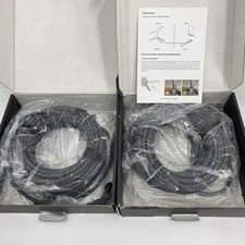 Lot 2 50 Foot Extension Cable for Starlink Gen 2 Cable Replacement Dish to Route