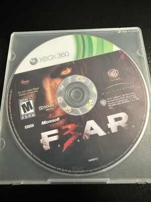 F.E.A.R. 3 FEAR (F3AR Microsoft Xbox 360, 2011) FPS Game Disc Only TESTED