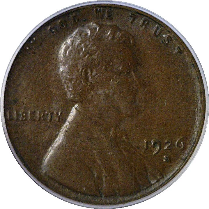 1926-S 1C Lincoln Cent PCGS MS-63 BN CAC - Image 2 of 3