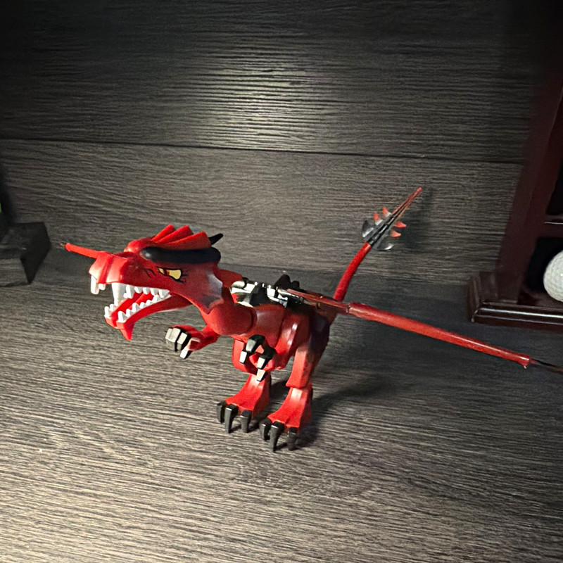 Lego Castle Kingdoms Set Retired Rare Red Dragon