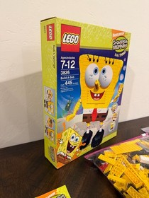 LEGO SpongeBob SquarePants: Build-A-Bob (3826) Complete w/ instructions and box
