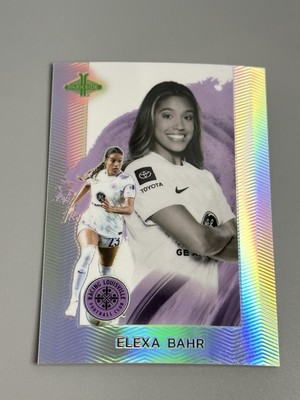 Elexa Bahr 2024 Parkside NWSL Pacific Base Refractor #89 Racing Louisville