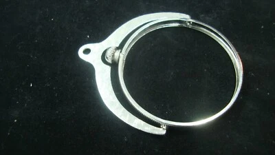 Vtg Morgan Peace SILVER DOLLAR Coin Bezel Holder SPINNER Silver Plated pendant