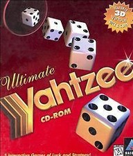 1996 Ultimate Yahtzee AOL General Mills - CD ROM PC - Hasbro - Full Version