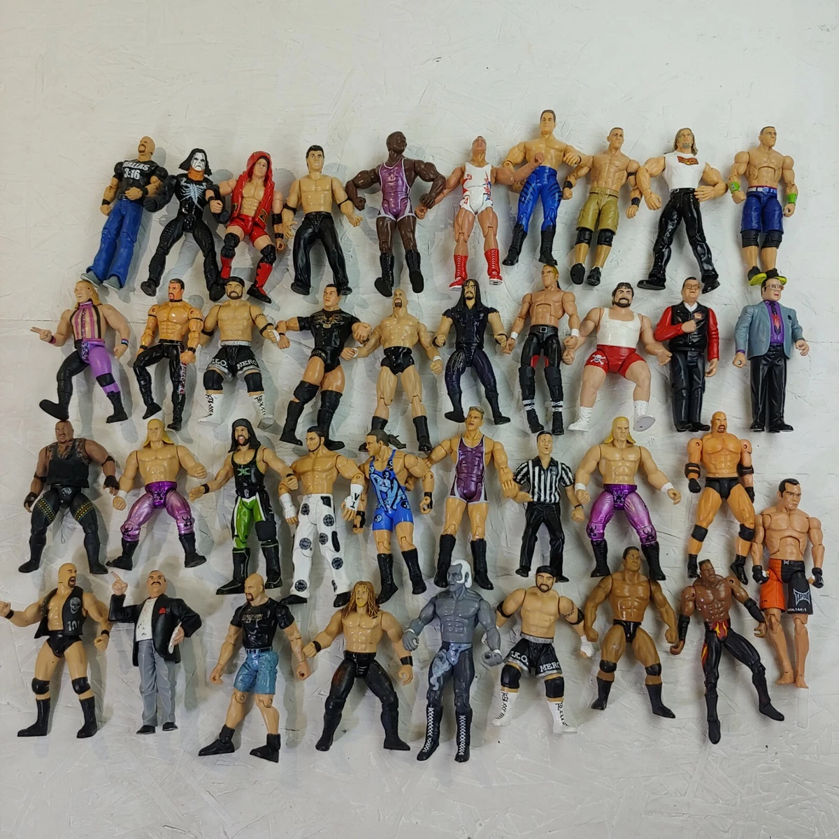 Toy wrestling figures top