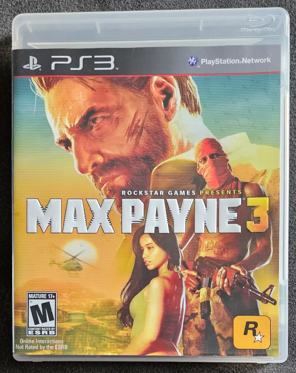  Max Payne 3 for PS3 by Rockstar Games : Video Games