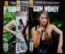 GUN HONEY #2-4 TITAN COMIC PHOTO COVERS SERIES PICK CHOOSE YOUR COMIC