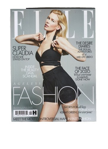 Elle MAGAZINE March 2023 ISSUE Gigi Hadid Cover Blue Ears good
