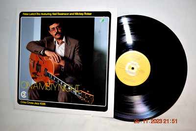 PETER LEITCH TRIO: ON A MISTY NIGHT NETHERLANDS 1st PRESS 1987 CRISS CROSS MINT-