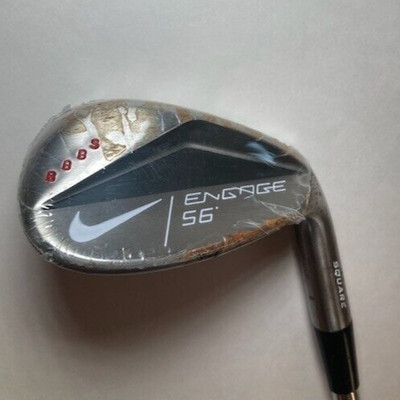 New Nike Engage Square Raw 56* Sand Wedge Dynamic Gold S400 Stiff Flex RH