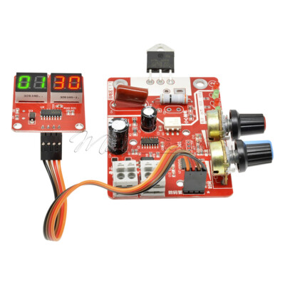 Spot Welder Machine Time Control 100A Current Digital Display Controller Board