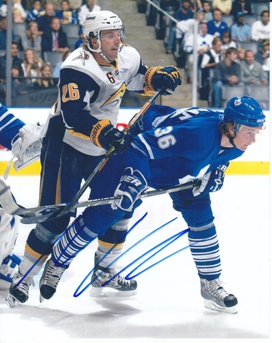 Thomas Vanek Autograph Buffalo Sabres 8x10 Photo