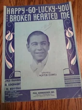 Happy Go Lucky You And Broken Hearted Me Sheet Music