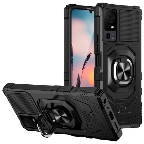 For Lively Jitterbug Smart4 Case Ring Magnetic Support Stand +Tempered Glass - Picture 7 of 31