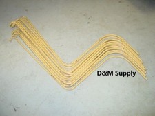 20 pack Tonutti 7mm Wheel HayRake Teeth tines to fit T13 V10 V12 V14 V16 V18 V20