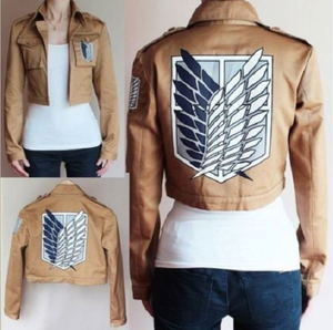 Attack on Titan Anime Cosplay Kostüm Recon Corps Jacke