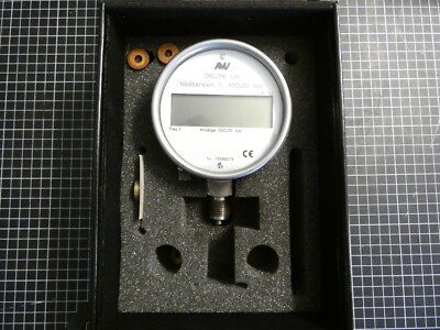 AMV Digitalmanometer DRD/PIE 100; Meßbereich 0-400 bar