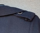 MARC JACOBS black wool-silk lightweight knee-length coat sz 2 — photo 2