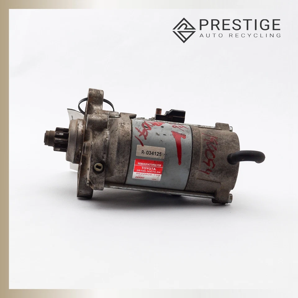 1998–2002 TOYOTA TUNDRA LAND CRUISER Engine Starter Motor 4.7L V8 28100-50070-84 - Image 3 of 4