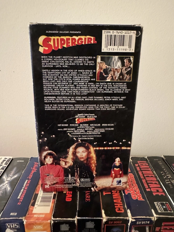 Supergirl VHS  - Image 3 of 4