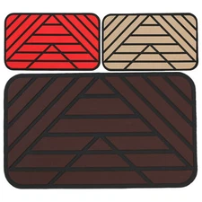 Car Floor Mat Heel Pad Car Truck Floor Mat PVC Foot Pedal Car Heel Pad charming