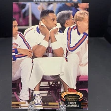 1992-93 Topps Stadium Club Tony Campbell #233 New York Knicks