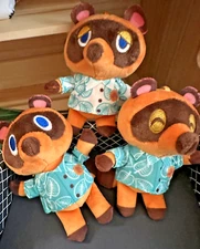 Animal Crossing Gaming Character Keychain Bag Purse Charm set of 3