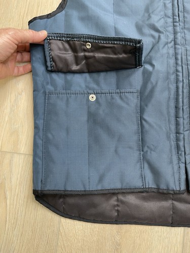Vintage Navy Hunting Vest, Size XL - Woodfield Style 45, Nylon - Made In USA - Picture 6 of 9