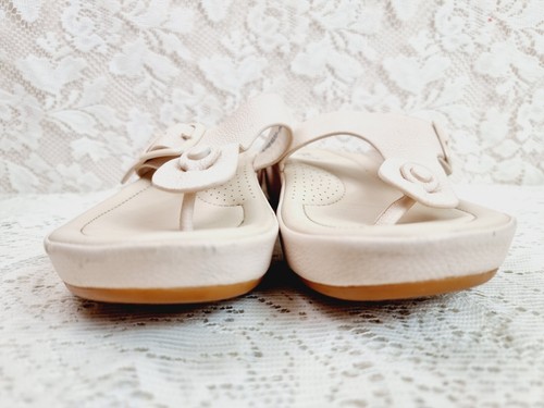 FLD Slip On Sandals Pale Pink/Nude Womens Size 38 - Picture 6 of 14