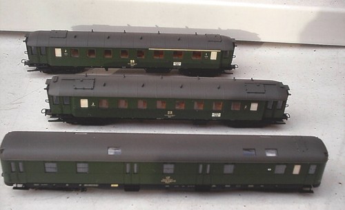 H0 Liliput-Bachmann 350032 DR Eilzugwagenset II DR EPIV | Zustand: Gebraucht