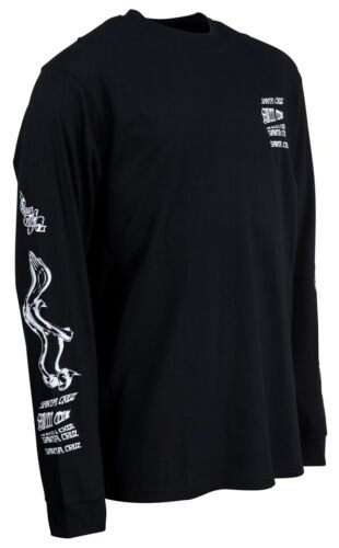 SANTA CRUZ Guad' Wave Long Sleeve Skateboard Tee Shirt - Jason Jessee Guadalupe - Picture 4 of 5