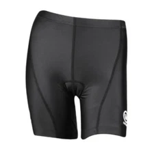 CANARI WOMENS TRI-ATHALON SHORTS BLACK SMALL 25-27 NEW WITH TAGS
