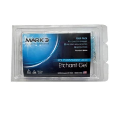 Mark 3 Dental Etching Etchant Gel 37% PA 9090, 4 Syringes & 20 Pre Bent Tip