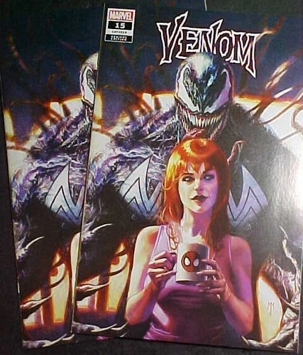 VENOM #15! MASTRAZZO TRADE+VIRGIN SET! NM 2023 MARVEL COMICS