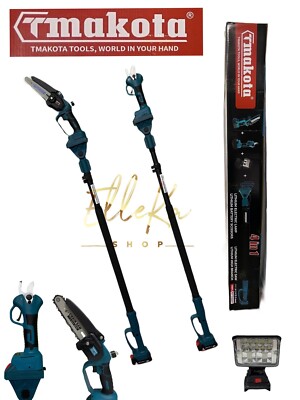 Kit Potatura Professionale Motosega 8" E Forbici Elettriche - Asta Telescopica, Batteria 48V - Foto 9