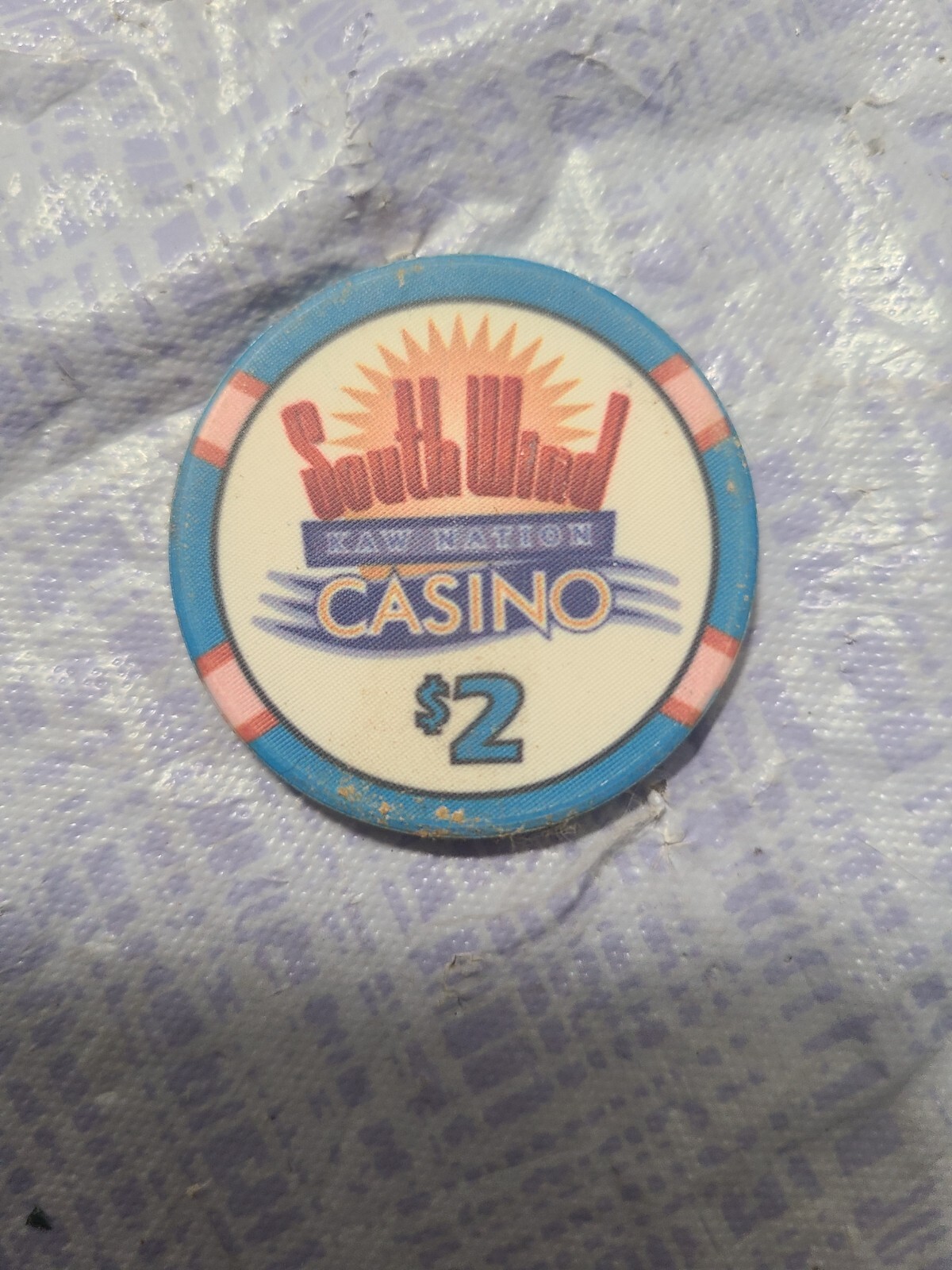 Southwind Casino 2 Casino Chip Oklahoma eBay