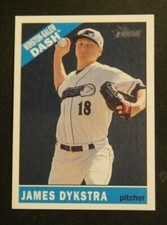 2015 Topps Heritage Minors, Winston-Salem Dash - JAMES DYKSTRA