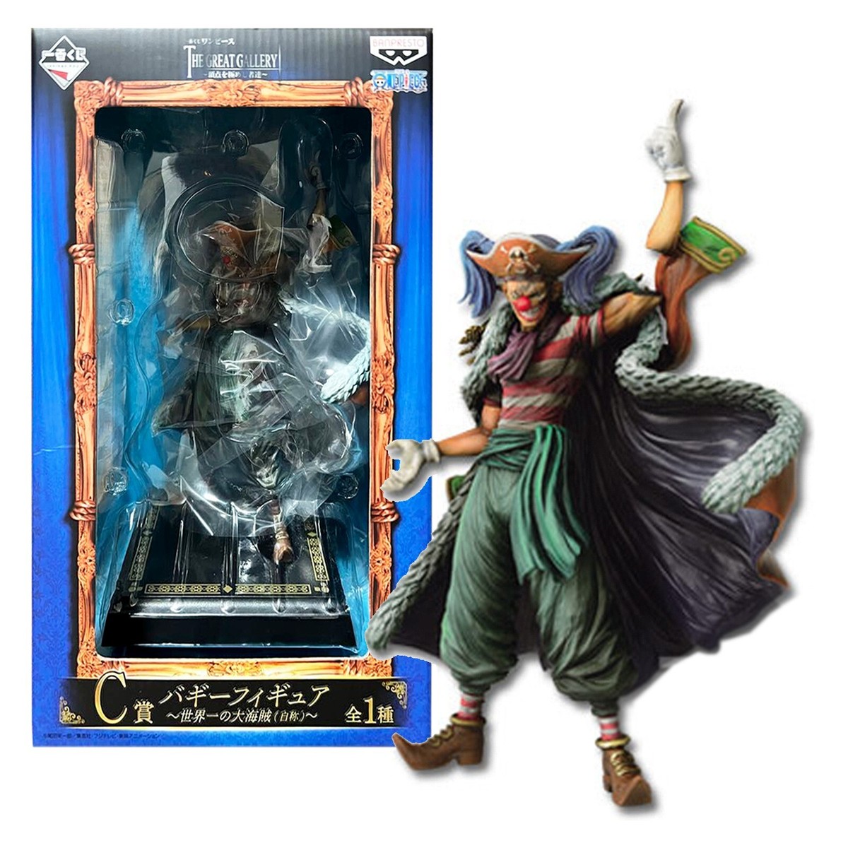 Ichiban Kuji ONE PIECE GREAT GALLERY Prize C Buggy Greatest Pirate