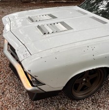 Universal Aluminum Hood Vent Louvers V2 18x12 Pair By Beyond Motorsports